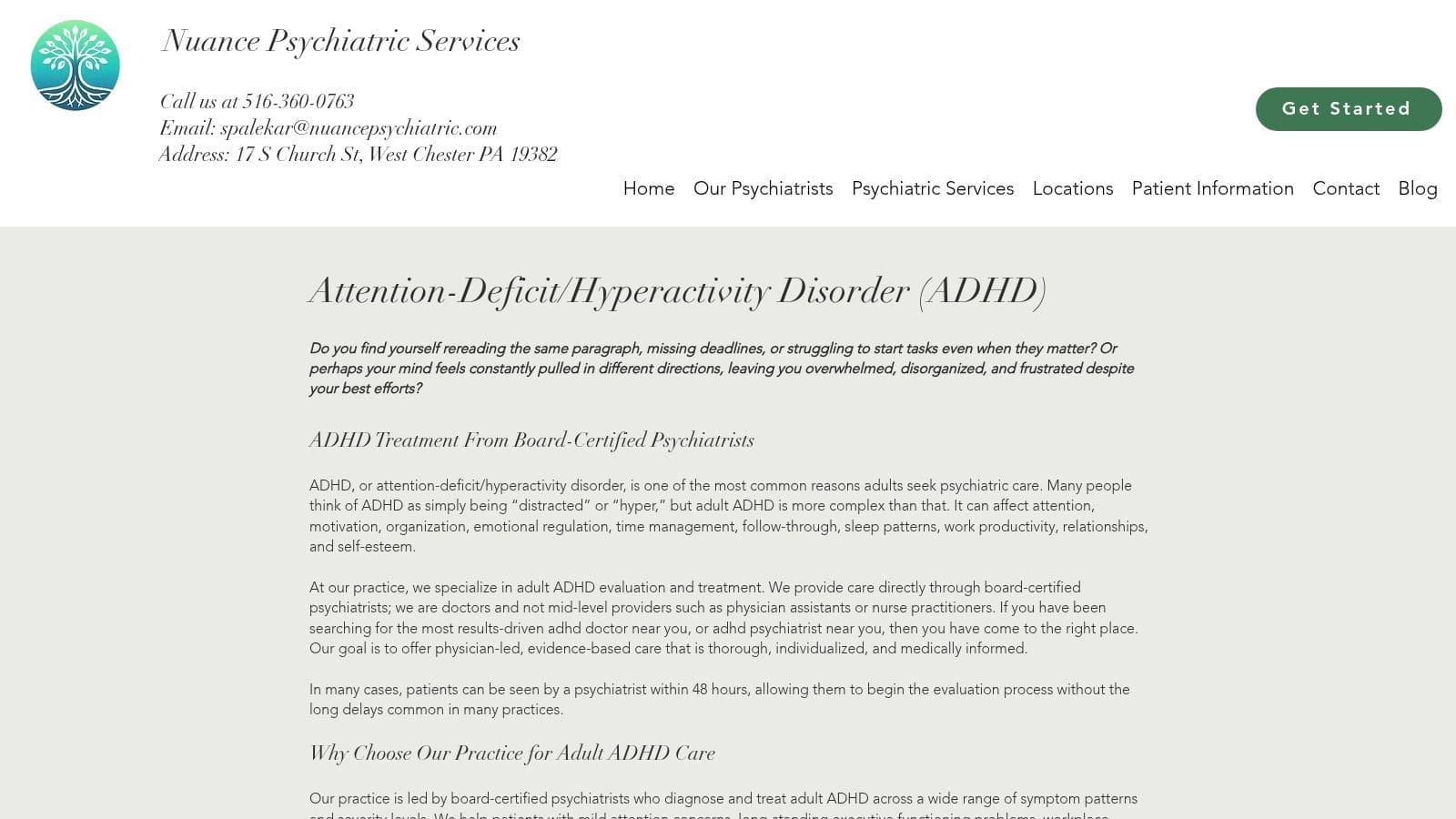 Nuance Psychiatric Services